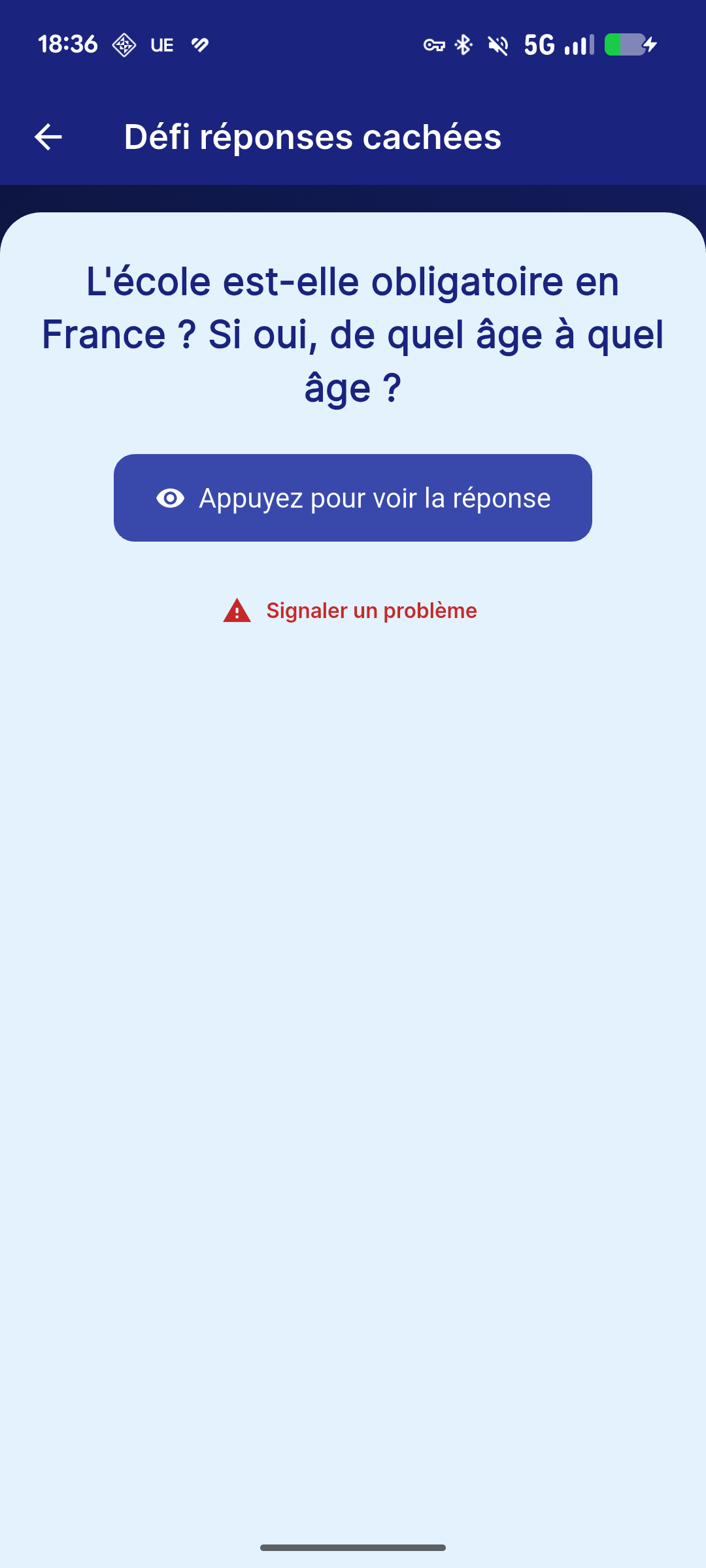 Mode réponses cachées - questions tirées au hasard sans afficher les réponses, comme à l'oral en préfecture