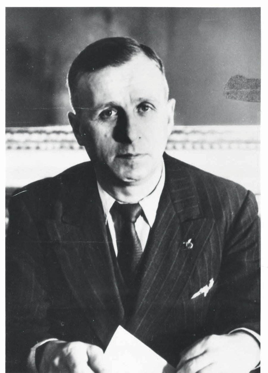 Portrait d'Ambroise Croizat, ministre du Travail qui a mis en place la Sécurité sociale en 1945 et 1946
